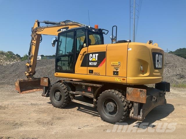 CAT M316F Ekskavatori uz riteņiem