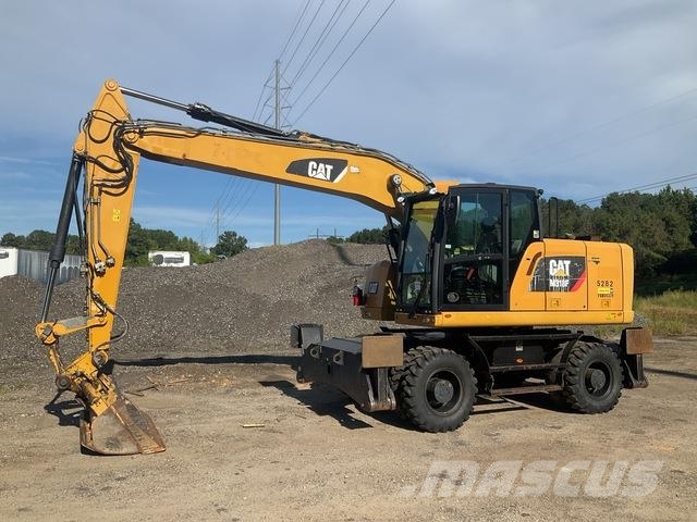 CAT M318F  휠 굴삭기