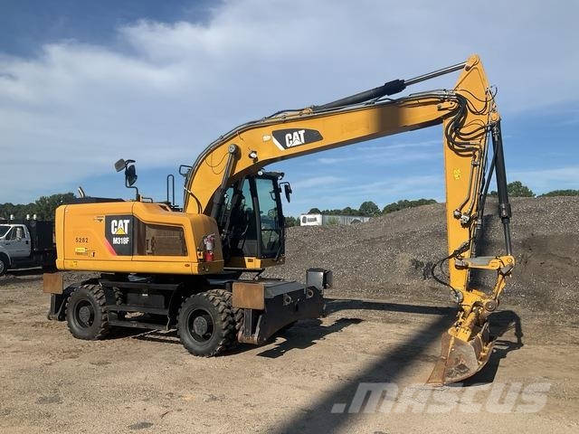 CAT M318F  휠 굴삭기
