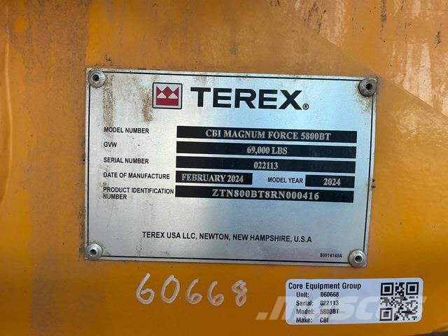 CBI 5800BT Szitáló / Rostáló gépek