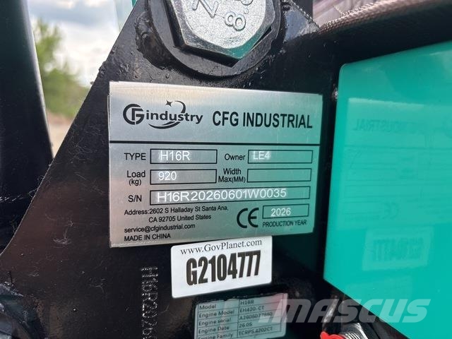 CFG H16R Pelle sur chenilles