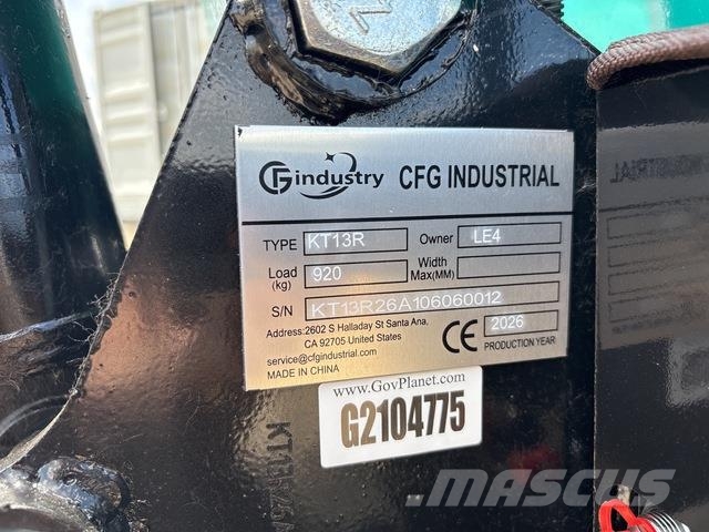 CFG KT13R Crawler excavators