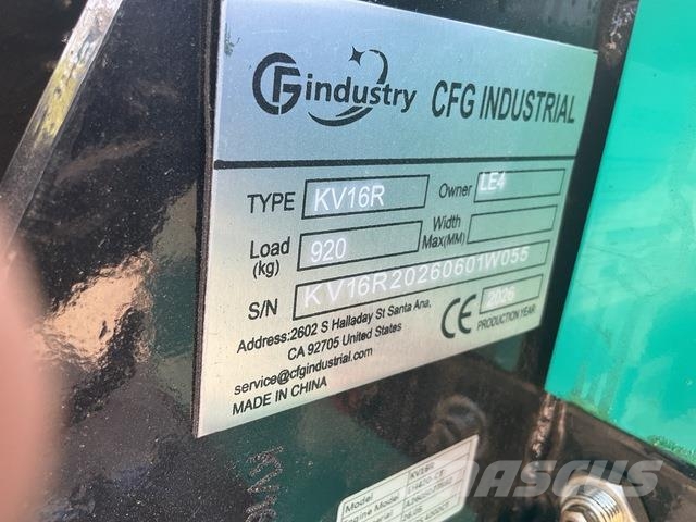 CFG KV16R Roomikekskavaatorid