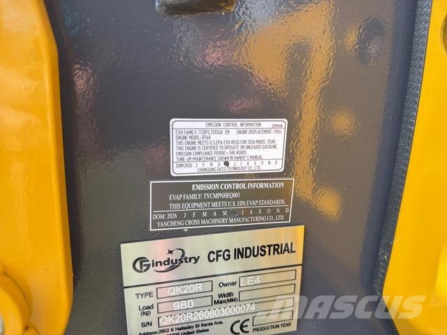 CFG QK20R Crawler excavators