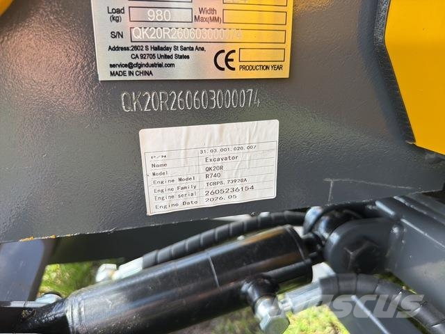 CFG QK20R Crawler excavators