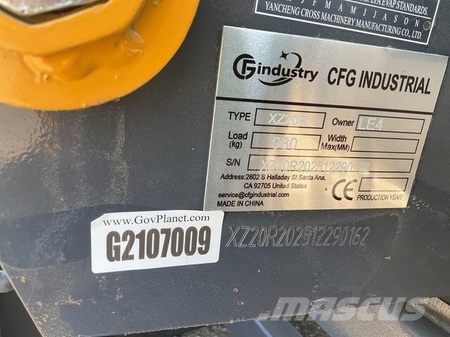 CFG XZ20R Roomikekskavaatorid