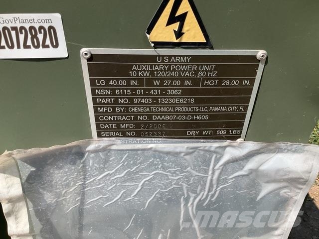 Chenega Technical Products 13230E6218 Dīzeļģeneratori