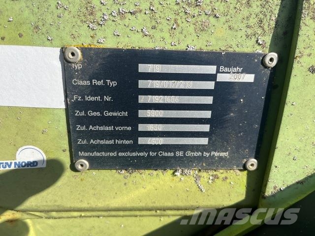 CLAAS Lexion 570 Θεριζοαλωνιστικές μηχανές