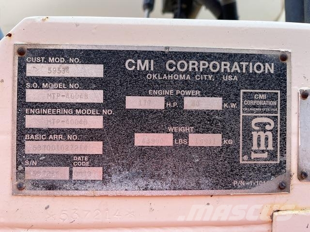 CMI MTP-4004B Betona klājēji