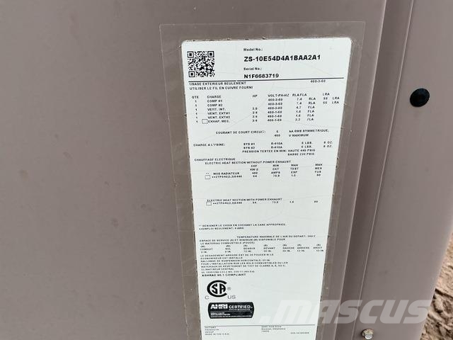 Coleman ZS-10E54D4A1BAA2A1 Equipamento de aquecimento e descongelamento