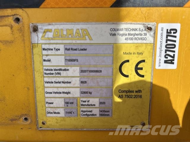 Colmar T10000FS Wielgraafmachines