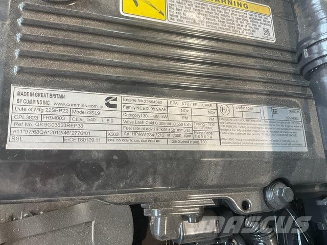Cummins QSL9 Motori