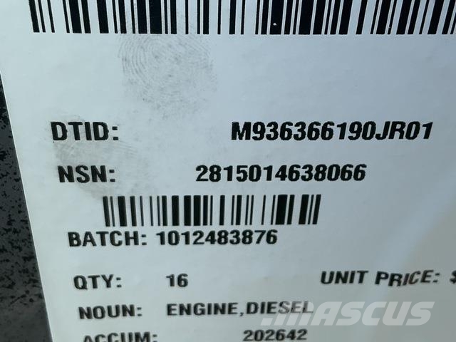 Cummins VTA903-T525 (BIG CAM) Engines