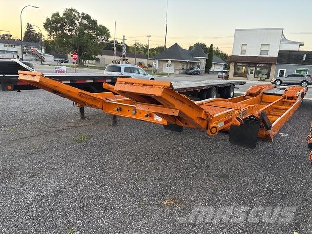  Delavan Lowboy Semi remorque porte engin