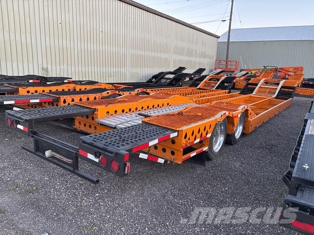  Delavan Lowboy Semi remorque porte engin