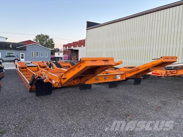  Delavan Lowboy Semi remorque porte engin