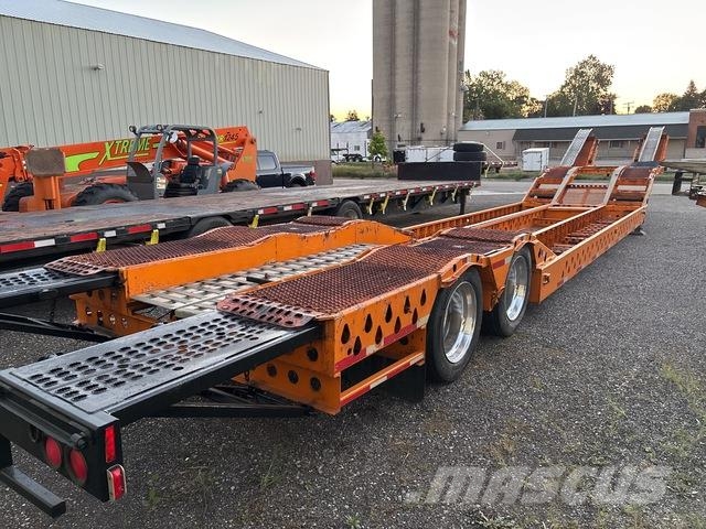 Delavan Lowboy Semi Reboques de Transporte Auto