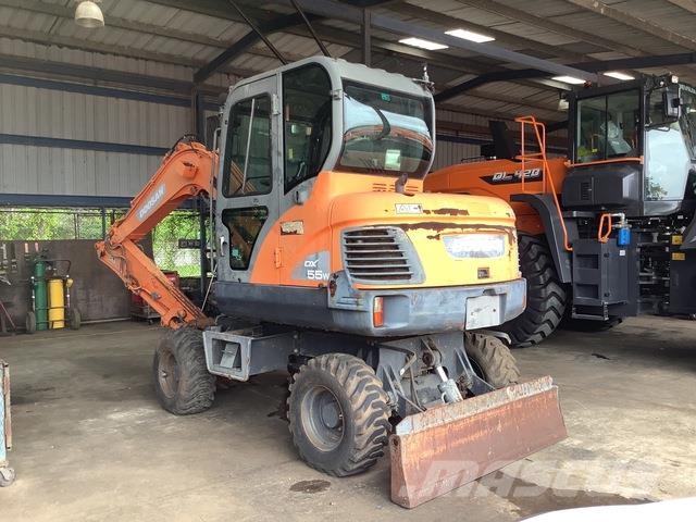 Doosan DX55W Gravemaskiner på hjul