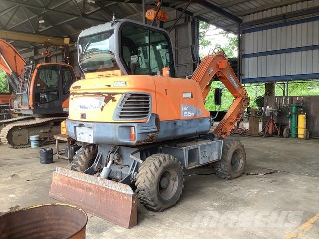 Doosan DX55W Gravemaskiner på hjul