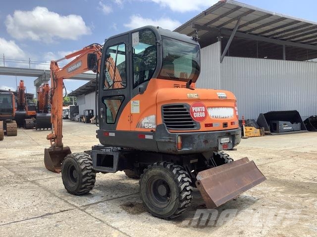 Doosan DX55W Gravemaskiner på hjul