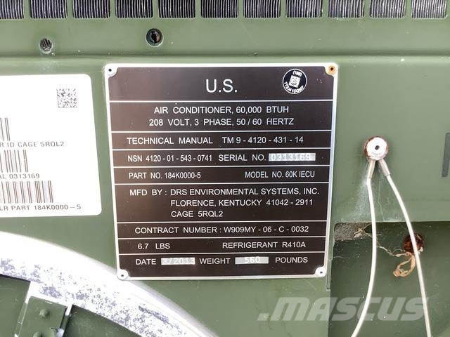 DRS Environmental 184K0000-5 Heating and thawing equipment