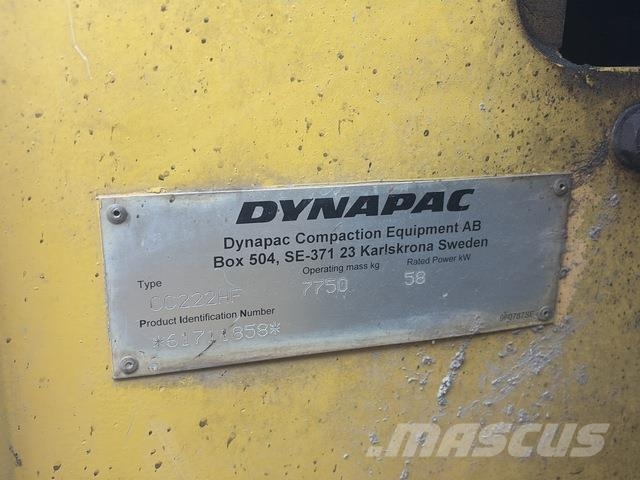 Dynapac CC222 Rulli a doppio tamburo