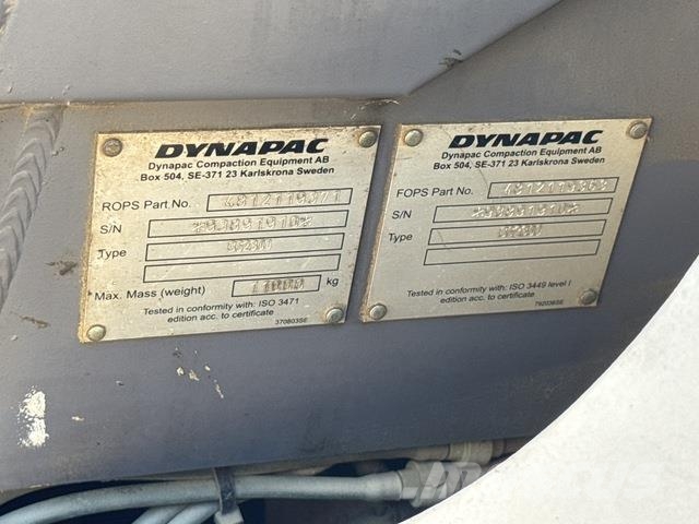 Dynapac CG2300 Rodillos de doble tambor
