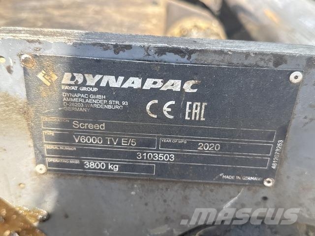 Dynapac Sd2500cs Asfaltni finišeri
