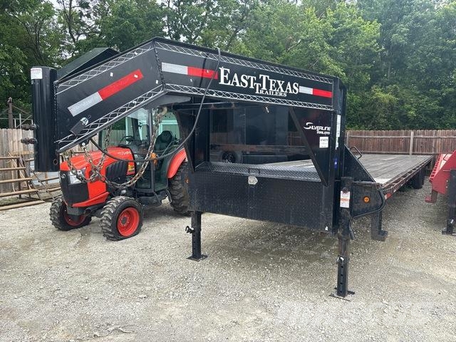East Mfg Texas 平板式/側卸式拖車