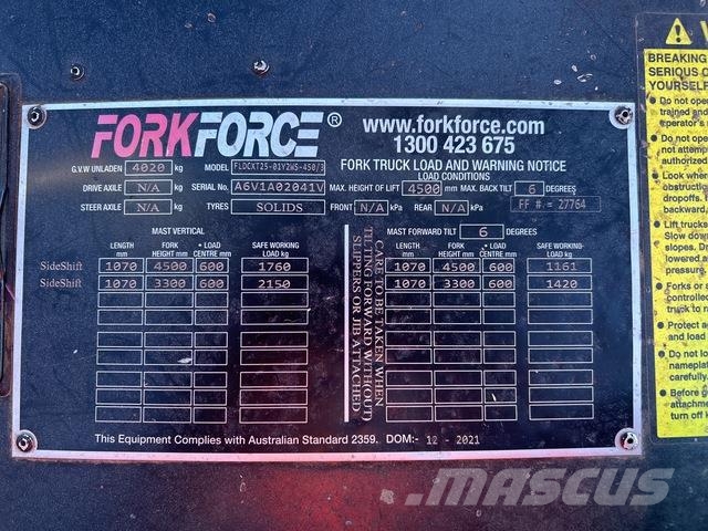  Enforcer FLDCXT25 شاحنات ذات رافعات شوكية - أخرى