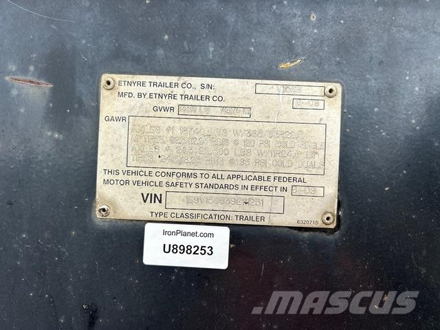 Etnyre LB240-3A Walking Floor semi-remorci