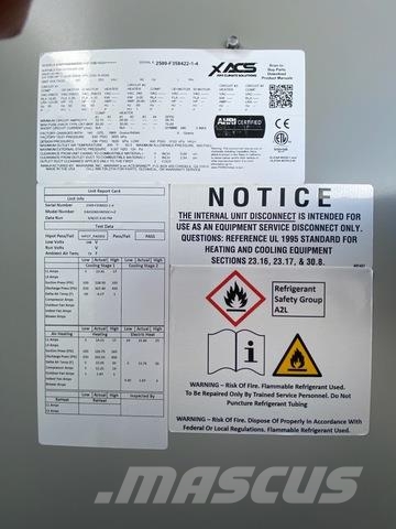 Eubanks EAH1042HA050C Z 1DE D32 가열 및 해동 장비