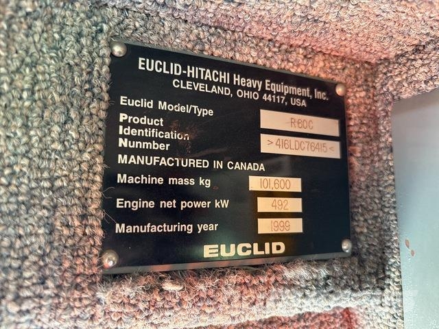Euclid R60C Kĺbové nákladné autá