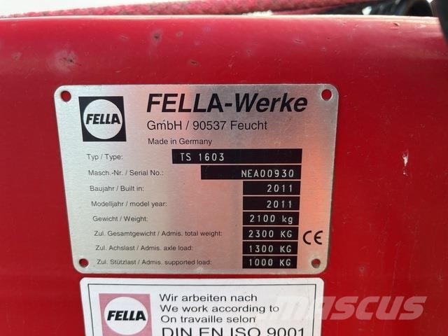 Fella TS 1603 Kreiselheuer/-wender