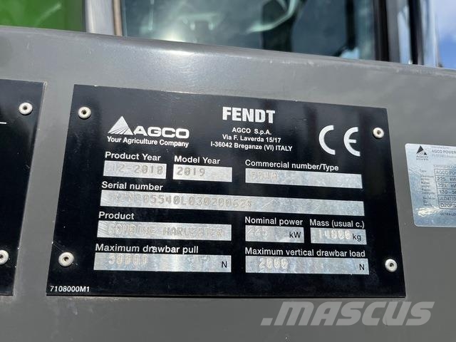 Fendt 5275CPL Зернозбиральні комбайни