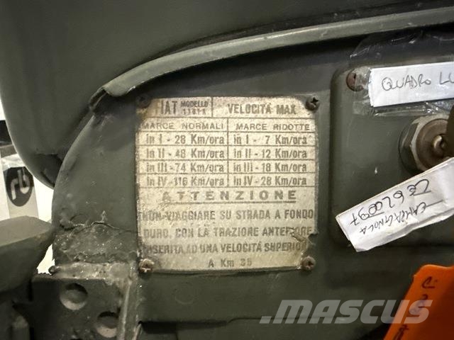Fiat 1101B Campagnola Строителство - Други