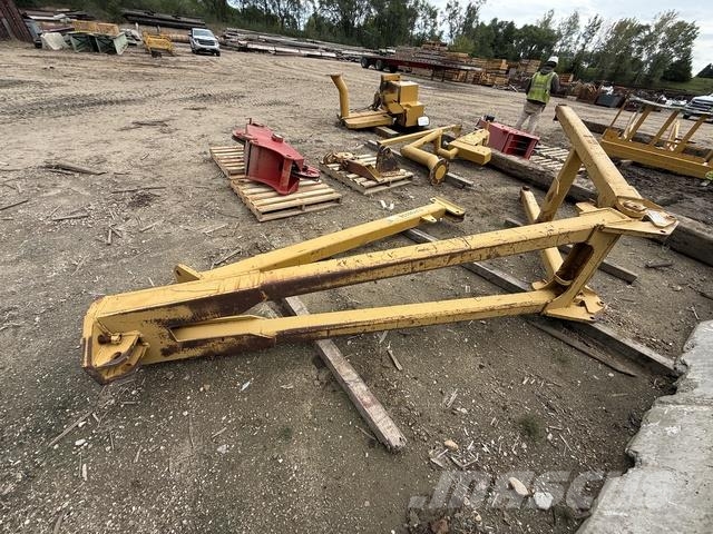  Folding Pipeline Boom Rear Cylinder Rack Winch S Équipement de pipeline