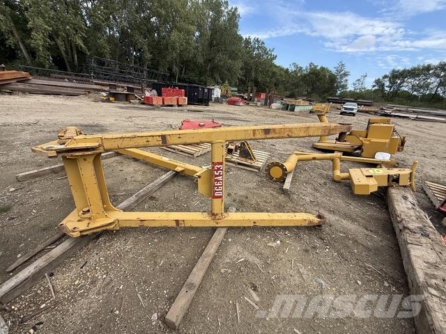 Folding Pipeline Boom Rear Cylinder Rack Winch S Équipement de pipeline