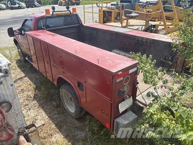 Ford F-550 Bestelwagens met open laadbak