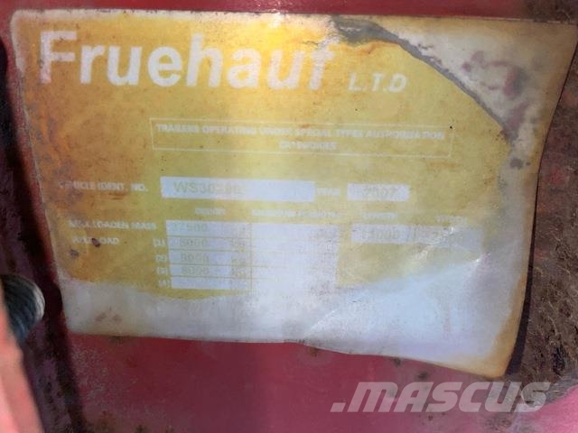 Fruehauf Vyklápacie prívesy