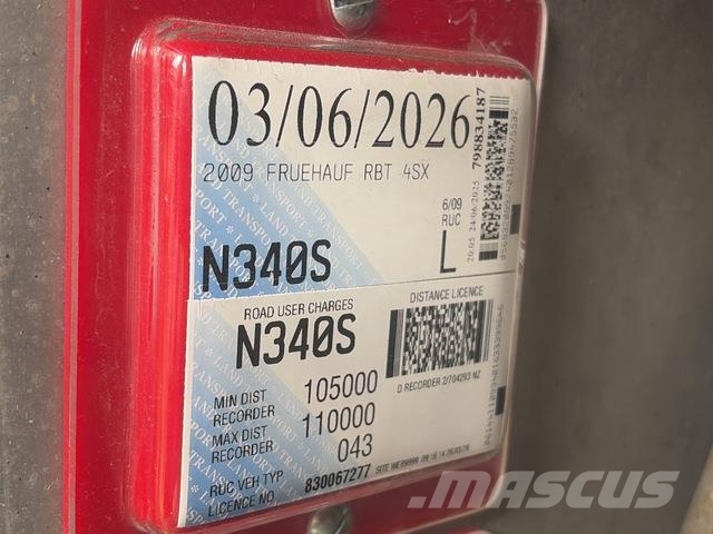 Fruehauf  مقطورات قلابة