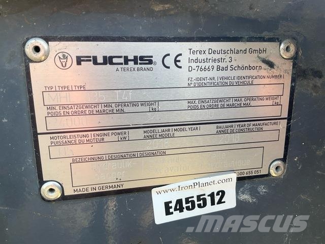 Fuchs MHL335 Stroje pre manipuláciu s odpadom
