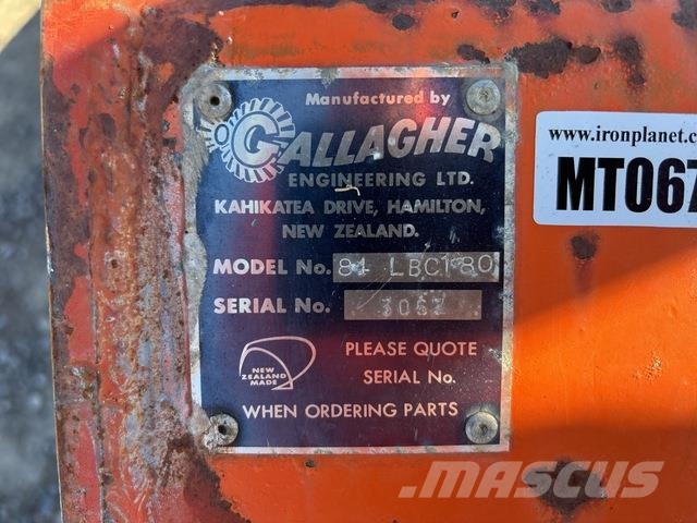  Gallagher Engineering 84LBC180 Grape