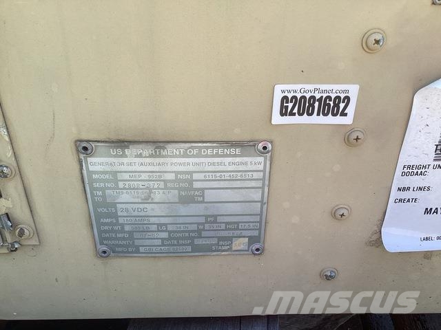 GBI MEP-952B Dīzeļģeneratori