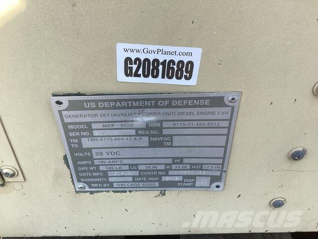  GBI MEP-952B 柴油發電機