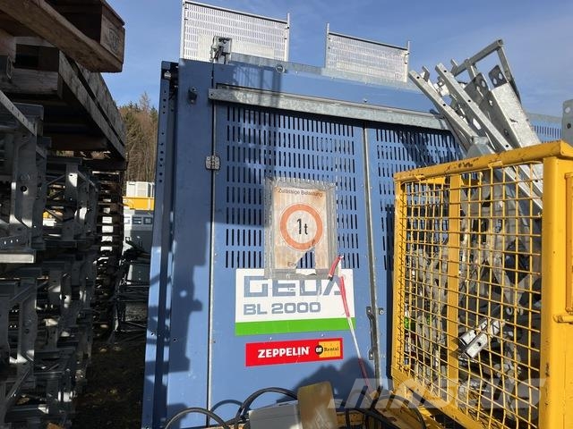 Geda BL2000 Twin Construcción - Otros