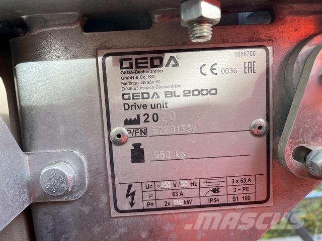 Geda BL2000 Twin Construcción - Otros