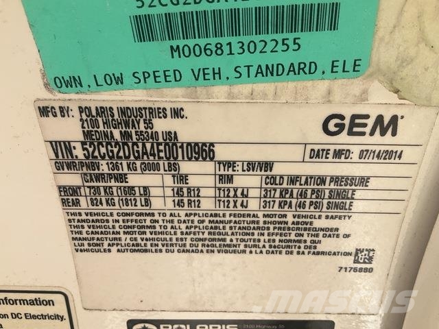 GEM EL XD Utility machines