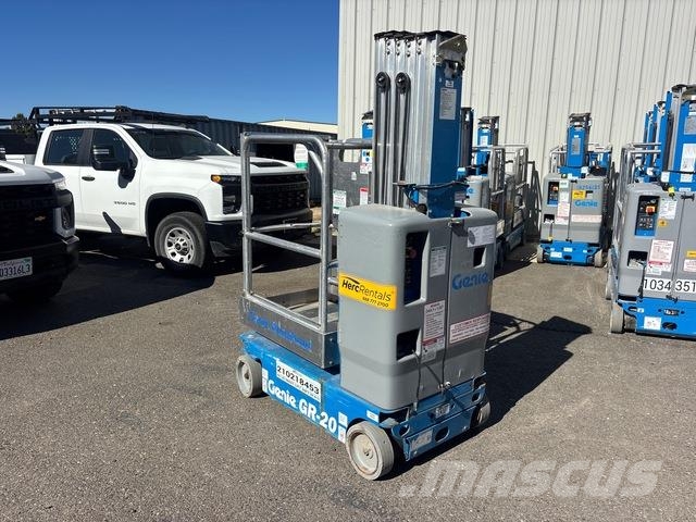 Genie GR-20 Plataformas de Mastro Vertical