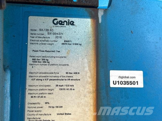 Genie SX-135XC Teleskoplifte